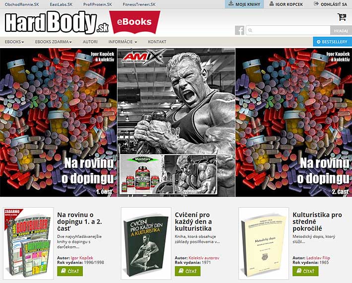 Hardbody - archív kníh o kulturistike a fitness
