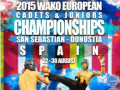 2015 ME kadetov a juniorov v kickboxe - San Sebastian